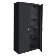 Steel Cabinets Usa 24 ga. Steel Storage Cabinet, 48" W, 72" H AAH-48RB-B